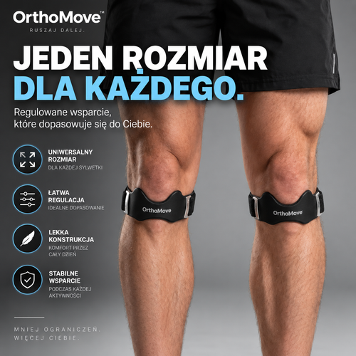 OrthoMove™ – Pasek Stabilizujący Kolano